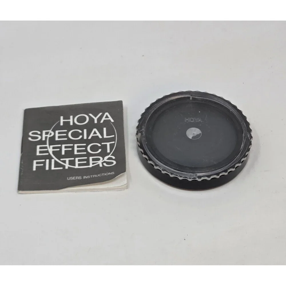 Hoya 55mm PL Polarizing Filter Made in Japan Vintage w/ Case & Instructions